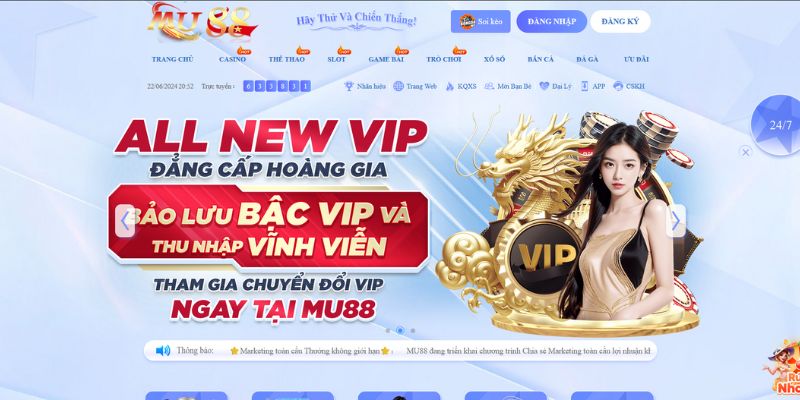 Hình ảnh Tổng quan về nhà cái Mu88