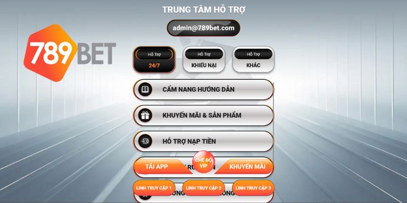 Hình ảnh Trung tâm chăm sóc khách hàng chuyên nghiệp tại 789bet