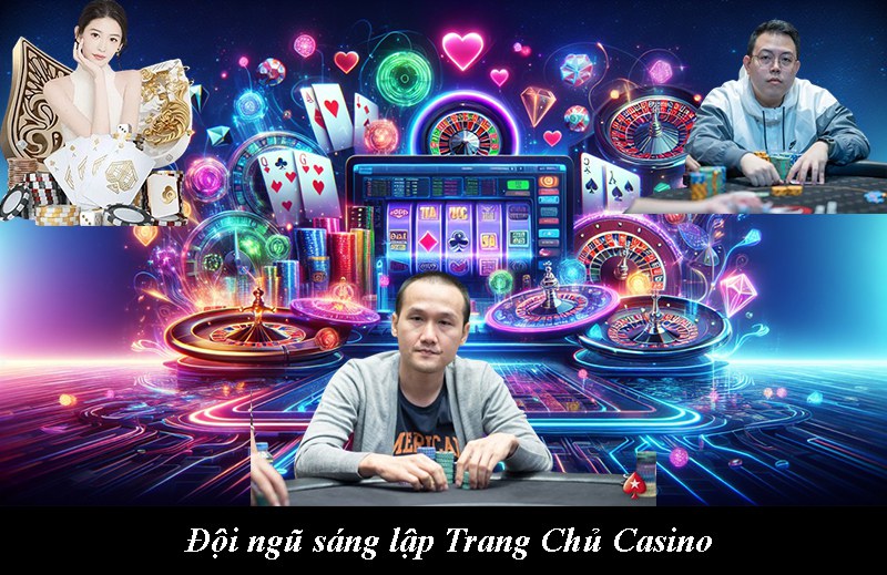 Hình ảnh đội ngũ sáng lập Trang Chủ Casino